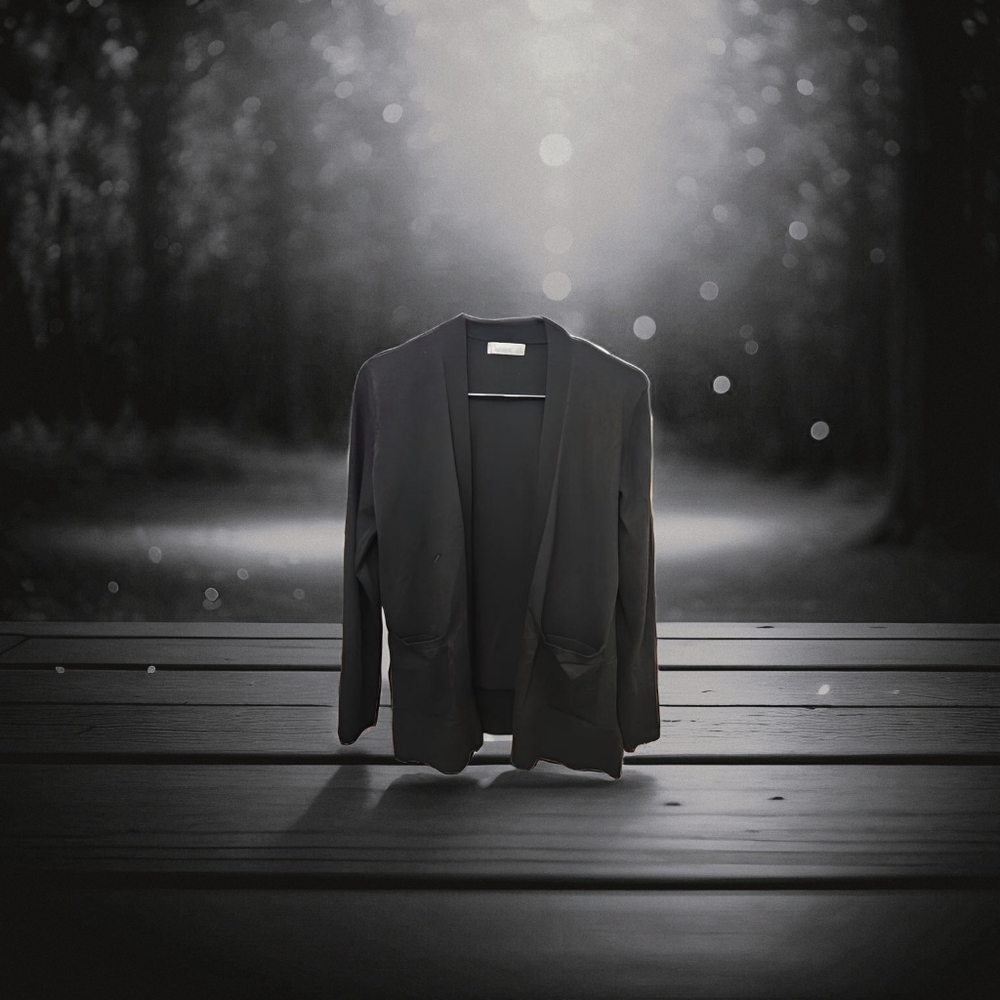 Black Cardigan with pockets Sm